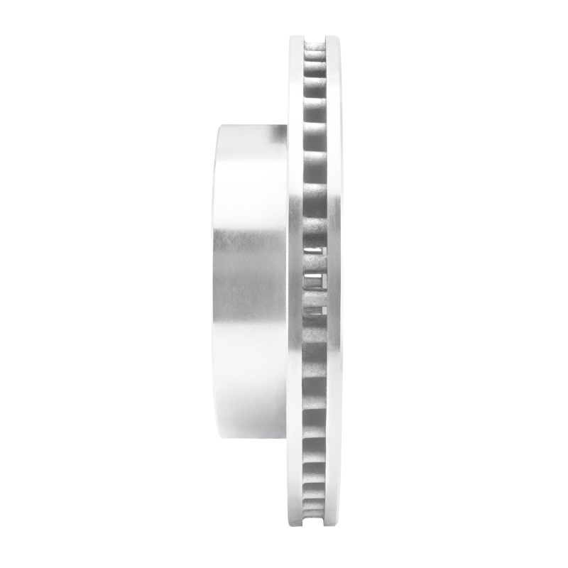 Dodge Ram 1500 Brake Rotor (1) - Front Right - R1 Concepts - Drilled & Slotted - Silver - `00-`01